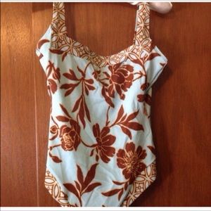 Italian one piece swimsuit